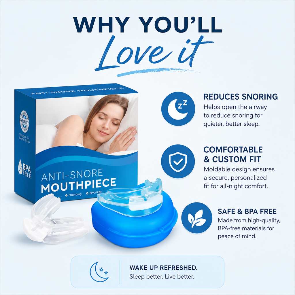 Anti-Snoring Mouthpiece